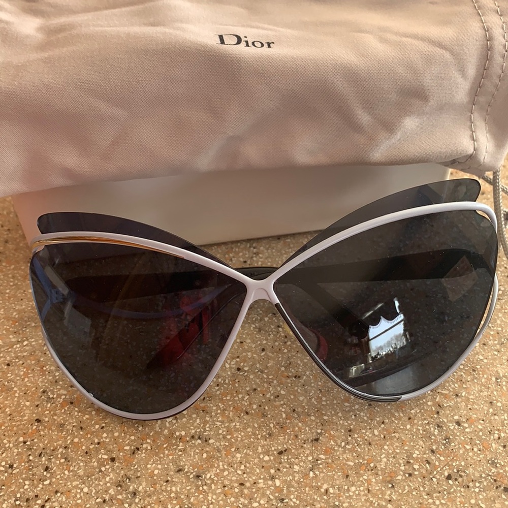 Dior Cat Eye Sunglasses.